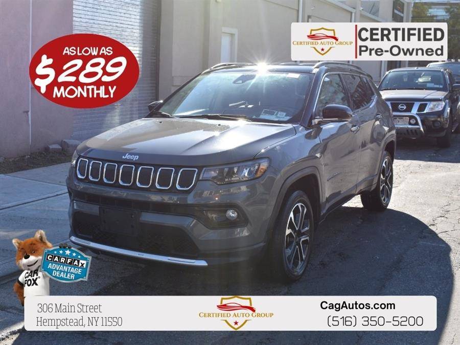 2022 Jeep Compass Limited — SUV — 44,938 mi — Hempstead, NY