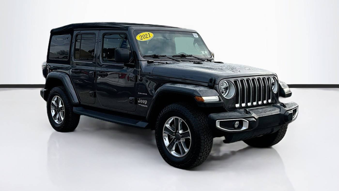 2021 Jeep Wrangler Sahara — SUV — 85,504 mi — Roslyn, PA
