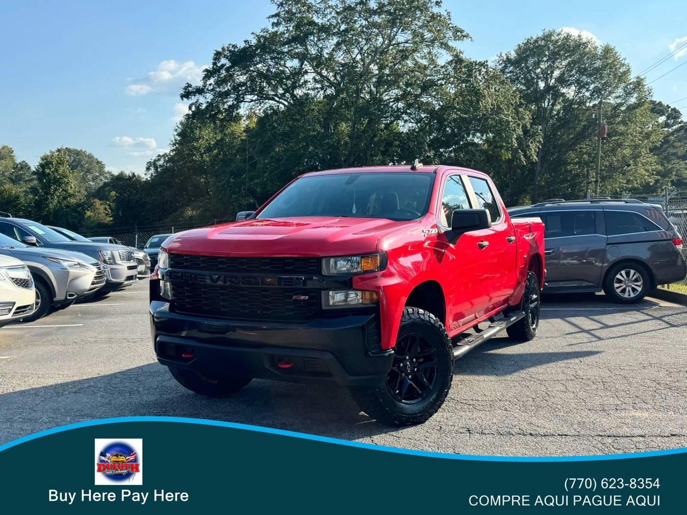 2021 Chevrolet Silverado 1500 Custom Trail Boss — Pickup Truck — 170,649 mi — Duluth, GA