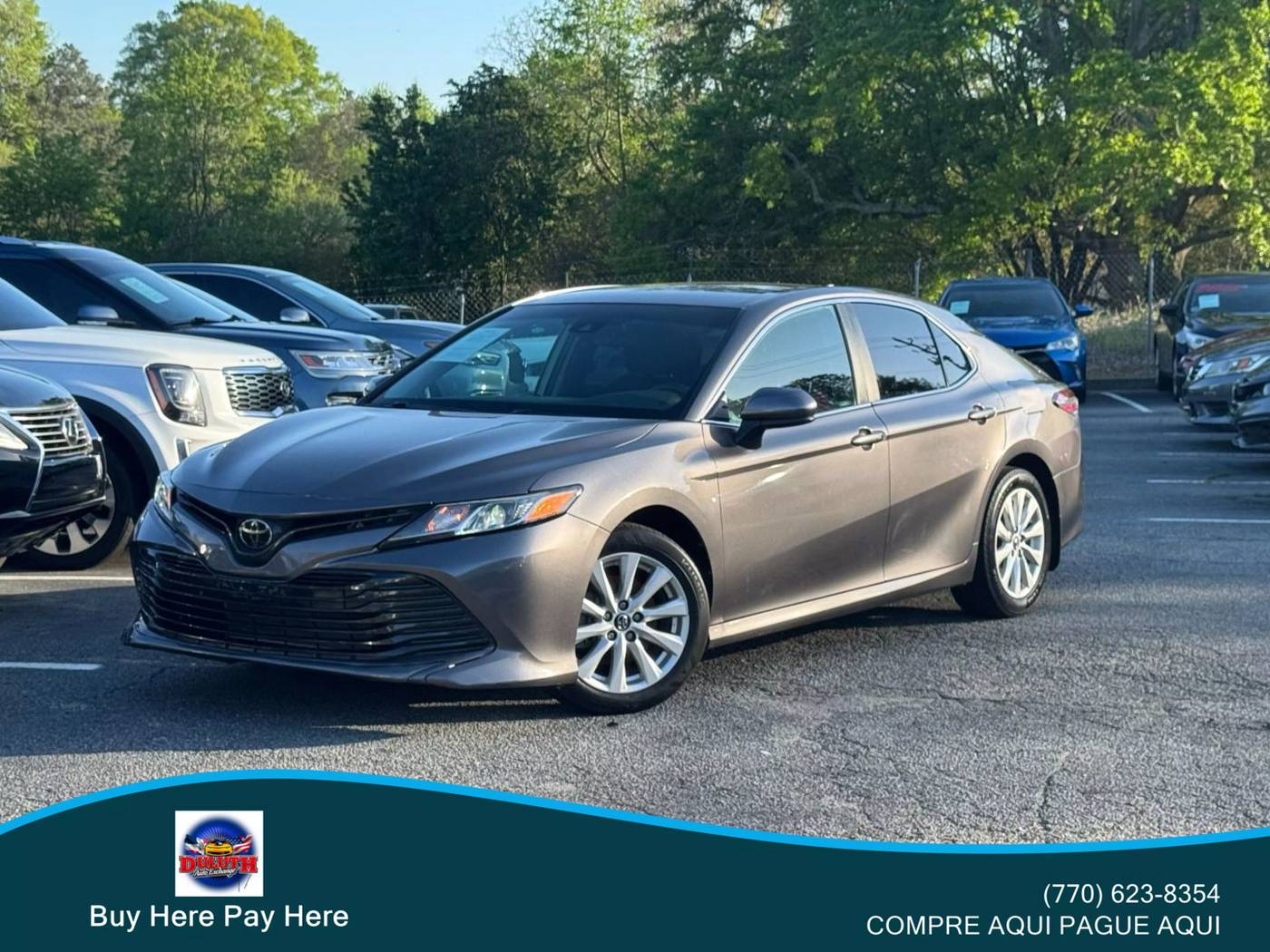 2019 Toyota Camry LE — Sedan — 124,624 mi — Duluth, GA