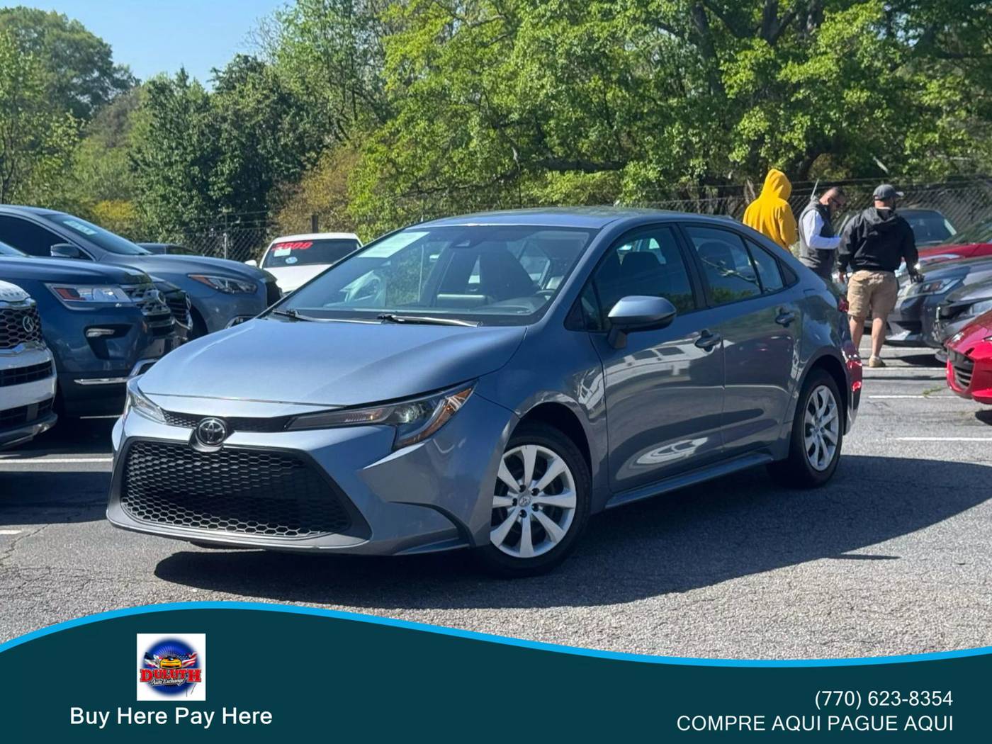 2021 Toyota Corolla LE — Sedan — 72,212 mi — Duluth, GA