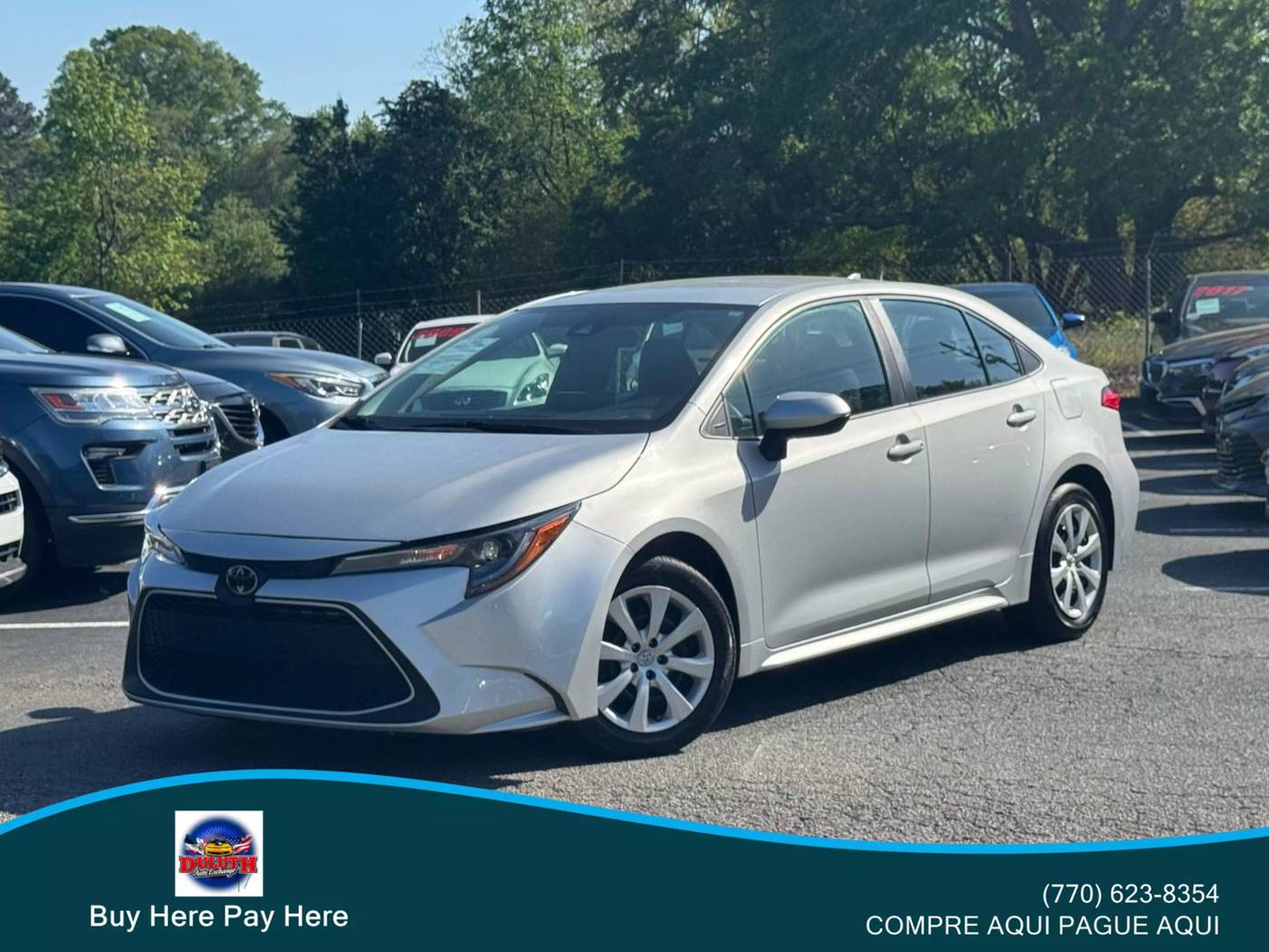 2021 Toyota Corolla LE — Sedan — 68,908 mi — Duluth, GA