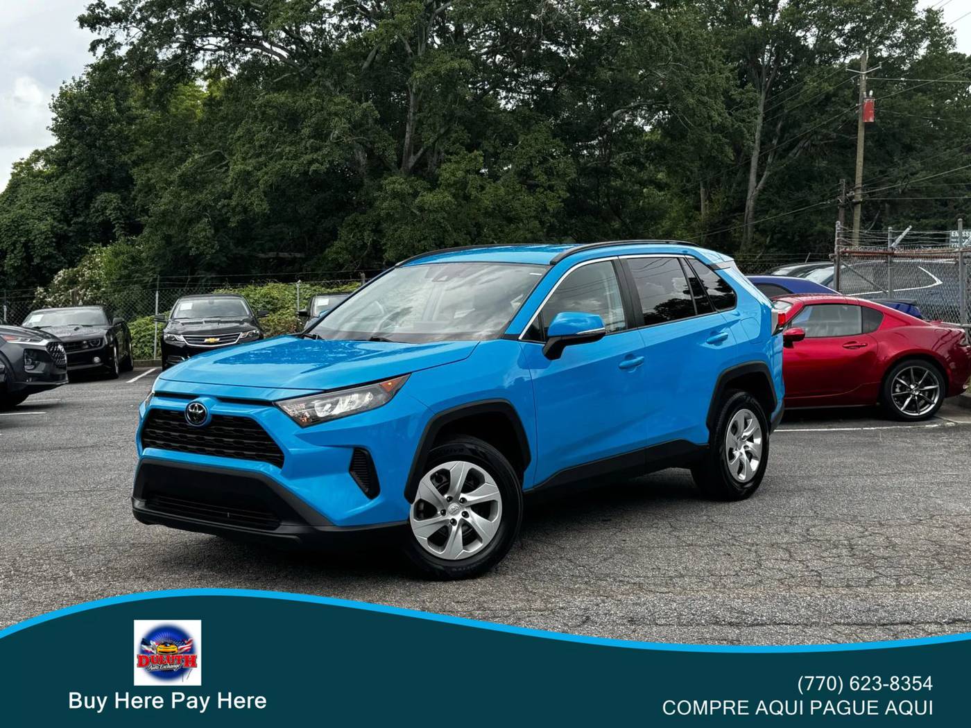 2021 Toyota RAV4 LE — SUV — 83,360 mi — Duluth, GA