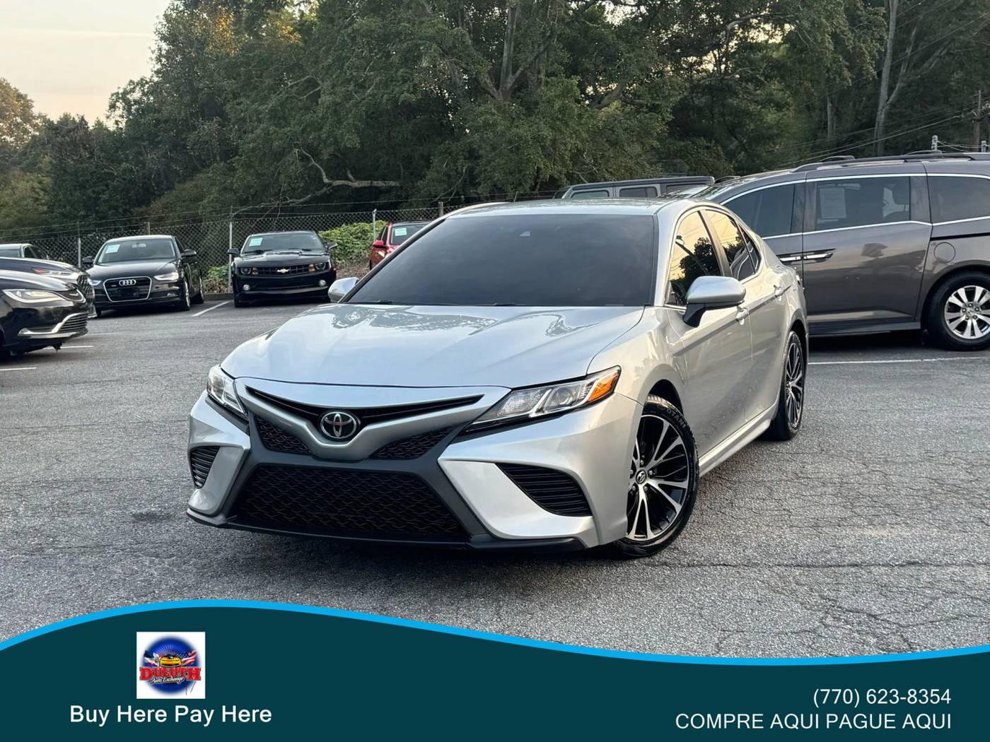 2020 Toyota Camry SE — Sedan — 132,228 mi — Duluth, GA
