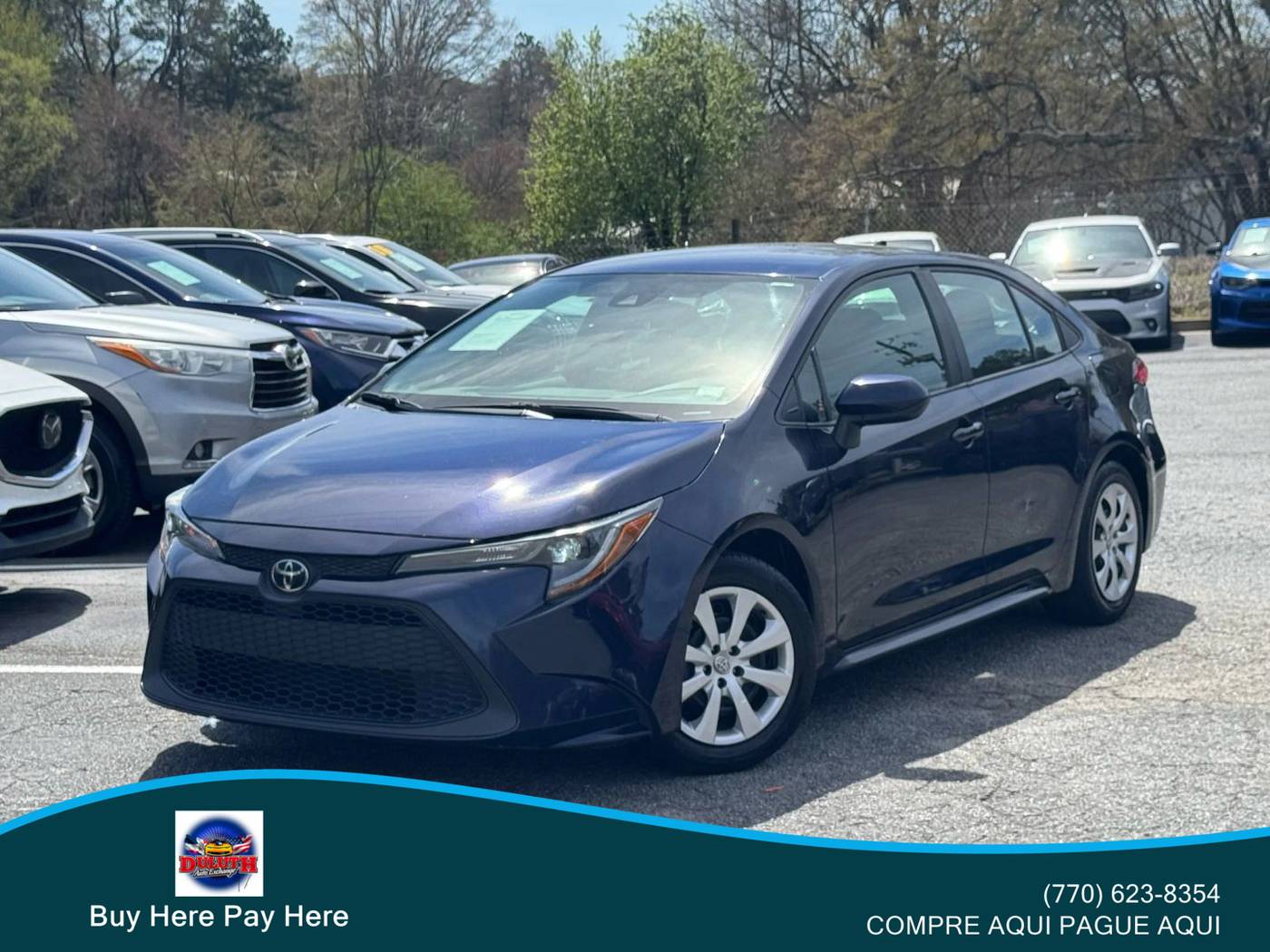 2021 Toyota Corolla LE — Sedan — 91,004 mi — Duluth, GA