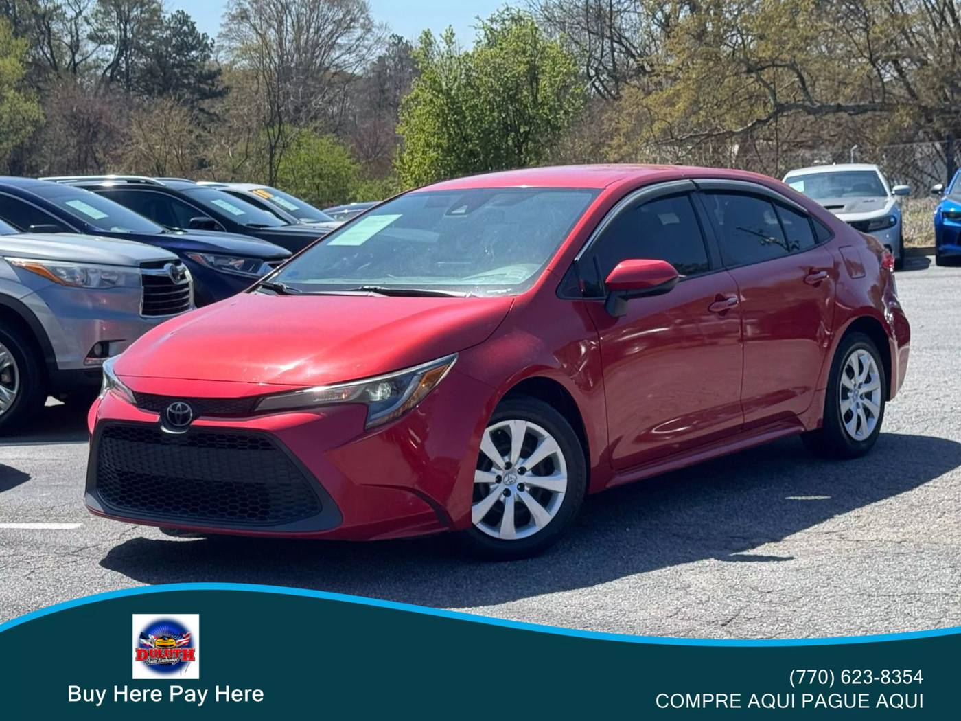 2020 Toyota Corolla LE — Sedan — 88,940 mi — Duluth, GA