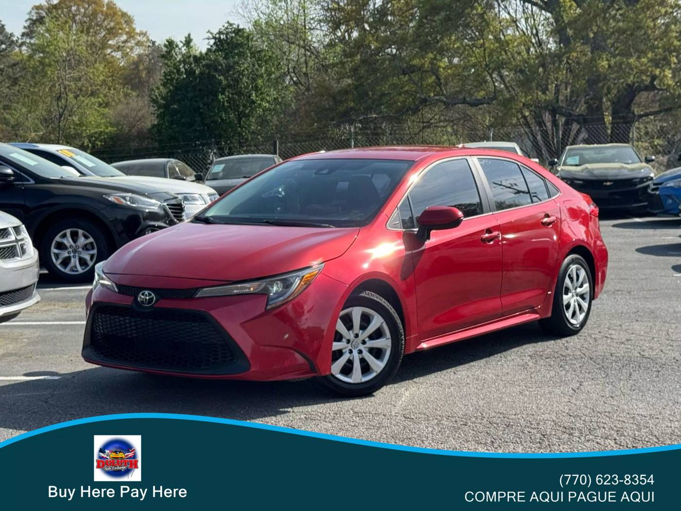2020 Toyota Corolla LE — Sedan — 62,634 mi — Duluth, GA