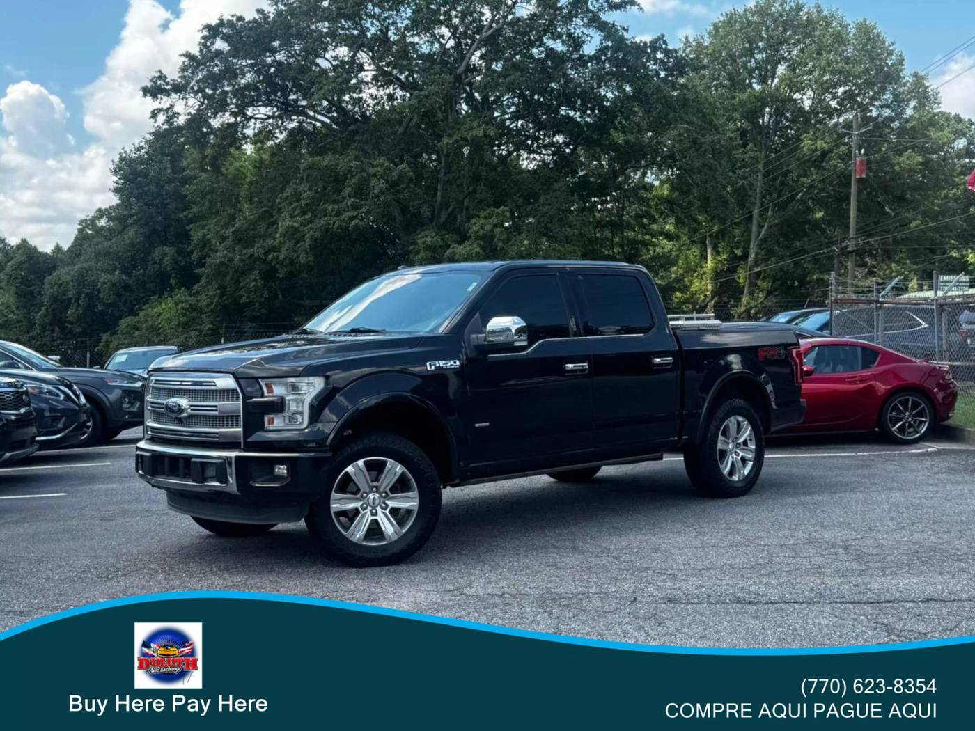 2015 Ford F-150 Platinum — Pickup Truck — 159,752 mi — Duluth, GA
