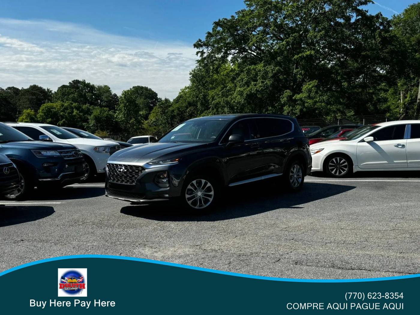 2020 Hyundai Santa Fe SEL — SUV — 102,233 mi — Duluth, GA