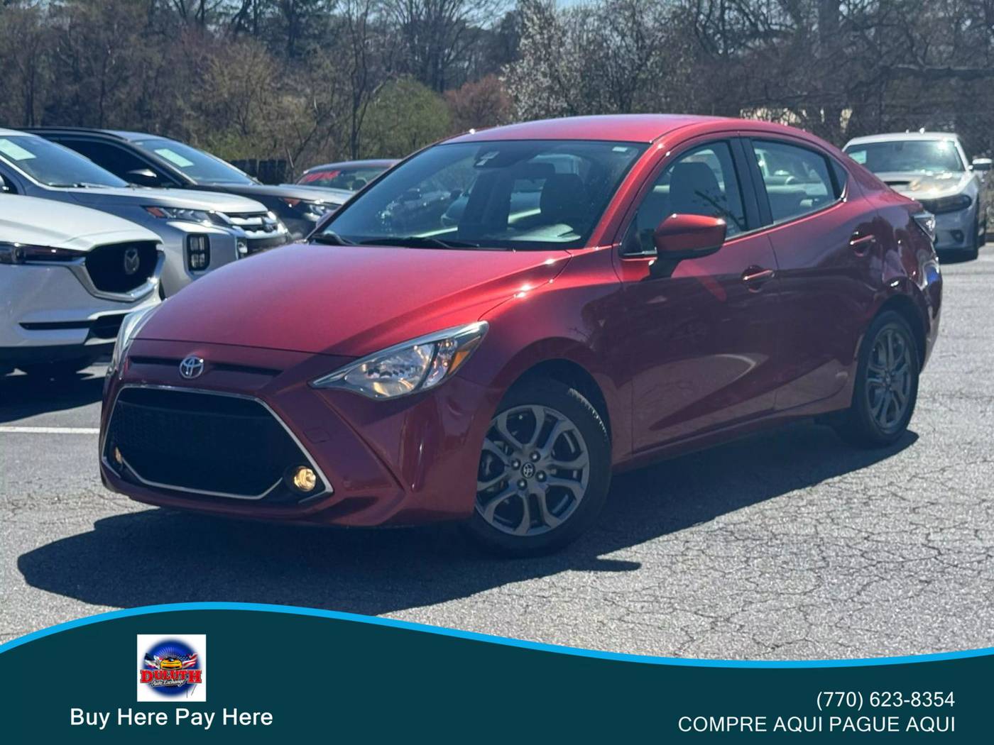 2019 Toyota Yaris LE — Sedan — 114,193 mi — Duluth, GA