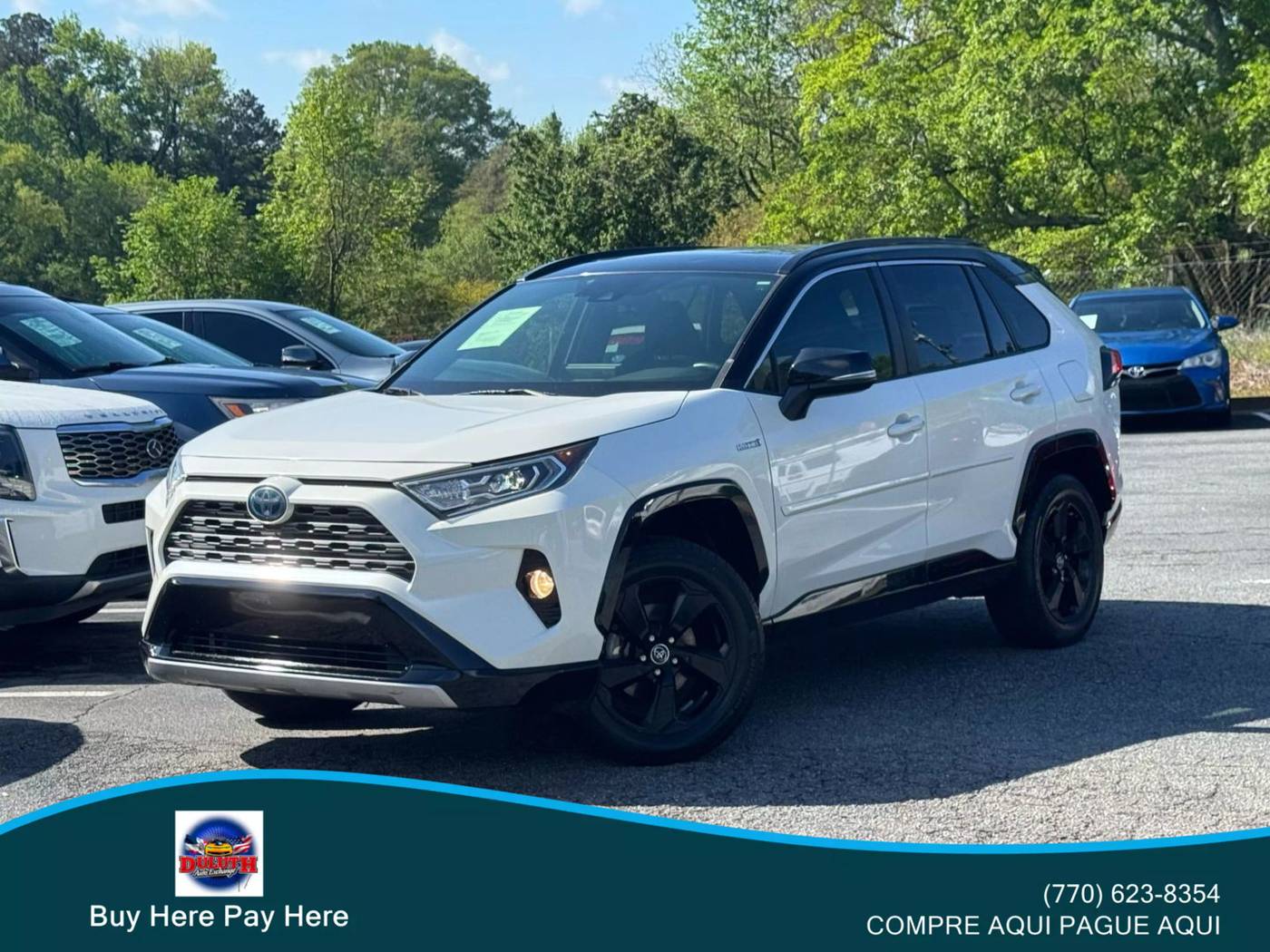 2019 Toyota RAV4 Hybrid XSE — SUV — 128,305 mi — Duluth, GA