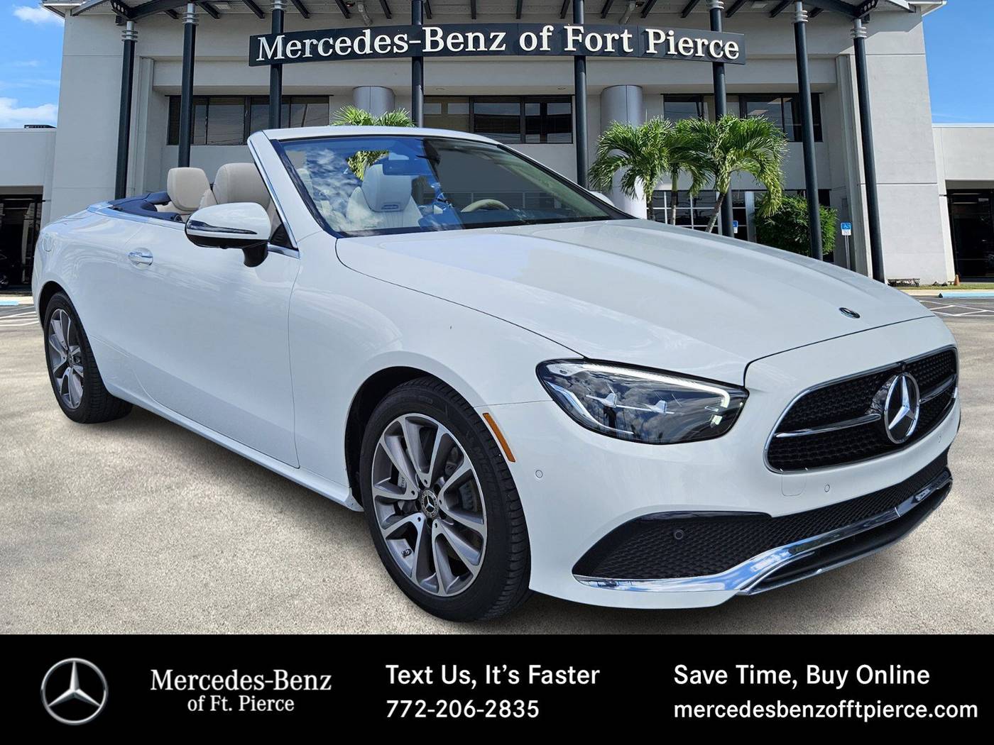 2021 Mercedes-Benz E-Class E 450 — Convertible — 10,276 mi — Fort Pierce, FL