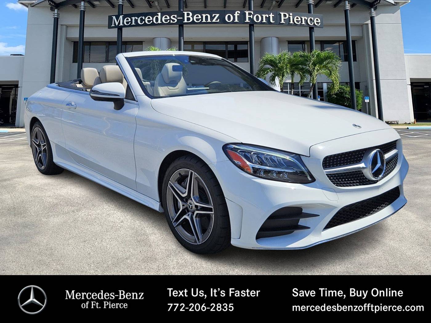 2022 Mercedes-Benz C-Class C 300 — Convertible — 19,567 mi — Fort Pierce, FL