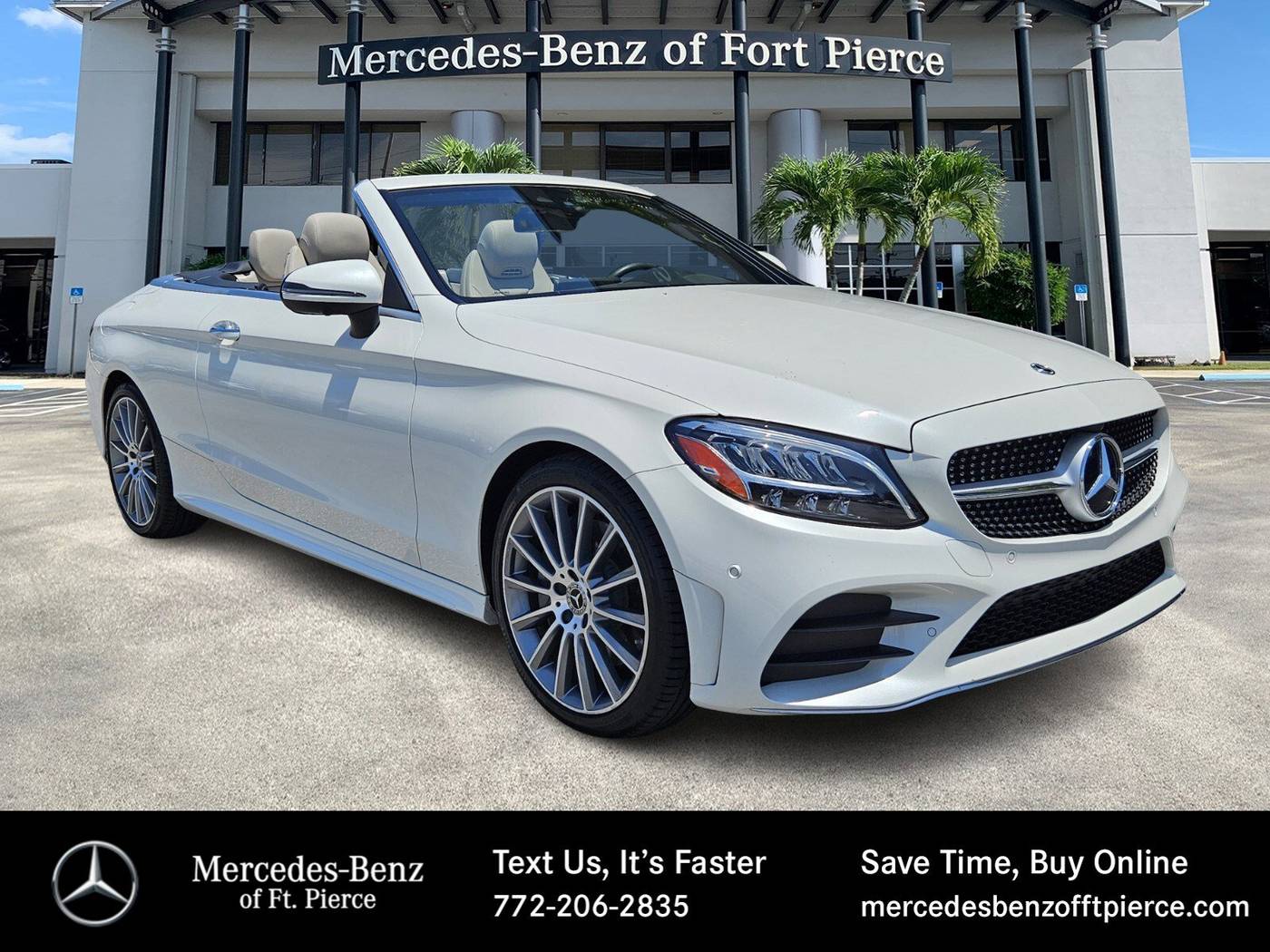 2019 Mercedes-Benz C-Class C 300 — Convertible — 39,367 mi — Fort Pierce, FL