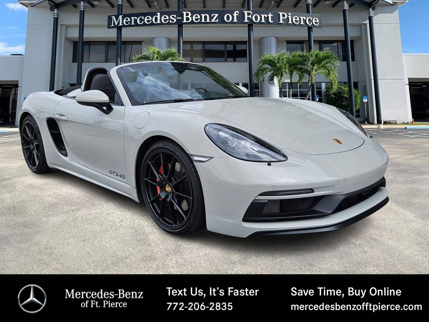 2022 Porsche 718 Boxster GTS — Convertible — 5,744 mi — Fort Pierce, FL