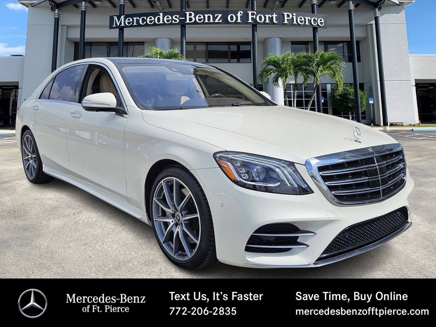 2019 Mercedes-Benz S-Class S 560 — Sedan — 28,177 mi — Fort Pierce, FL