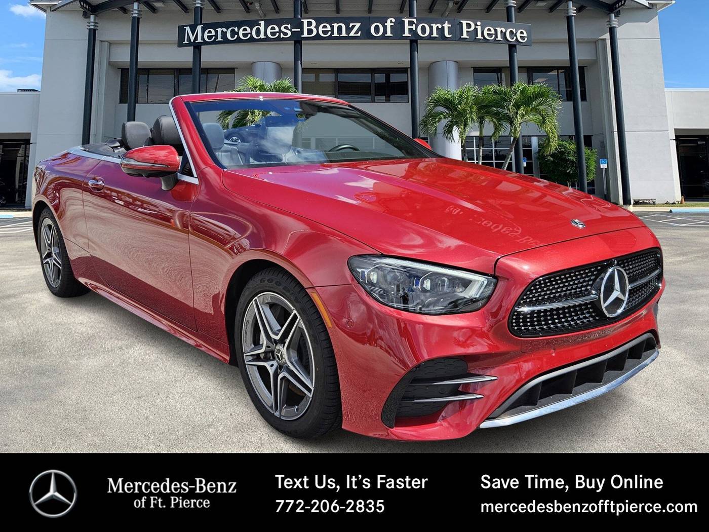 2021 Mercedes-Benz E-Class E 450 — Convertible — 18,718 mi — Fort Pierce, FL