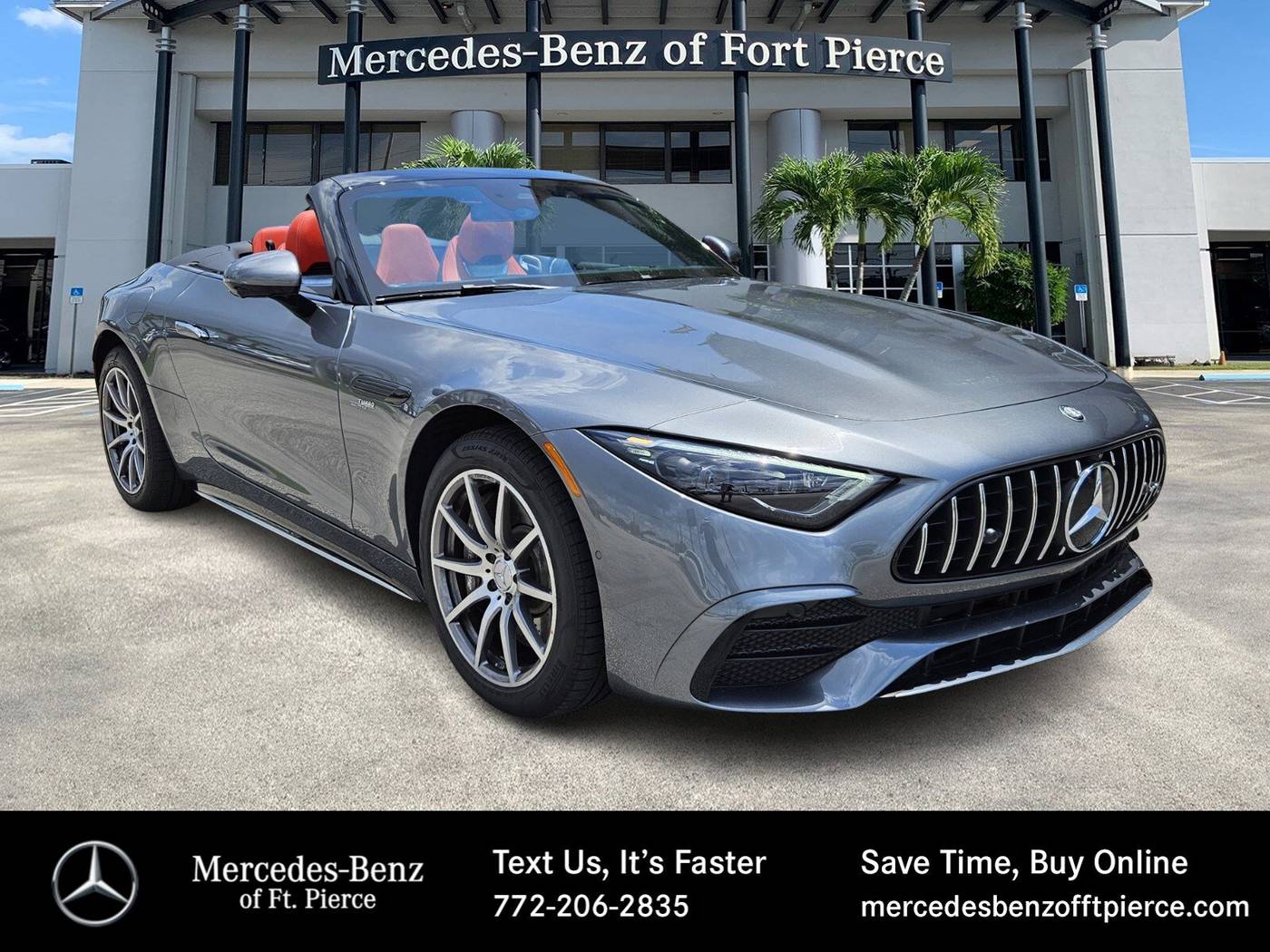 2024 Mercedes-Benz SL AMG SL 43 — Convertible — 2,829 mi — Fort Pierce, FL