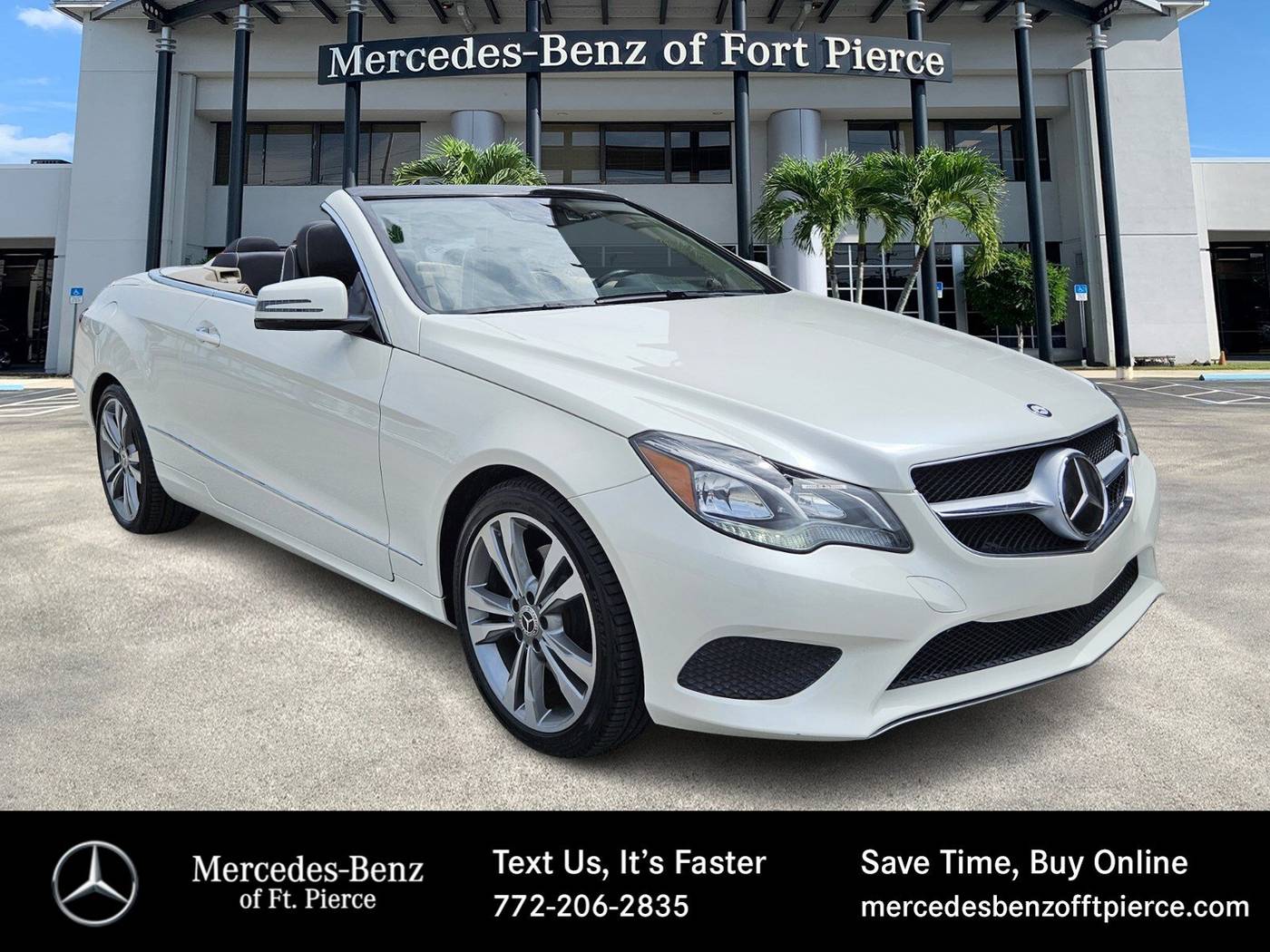 2014 Mercedes-Benz E-Class E 350 — Convertible — 55,322 mi — Fort Pierce, FL