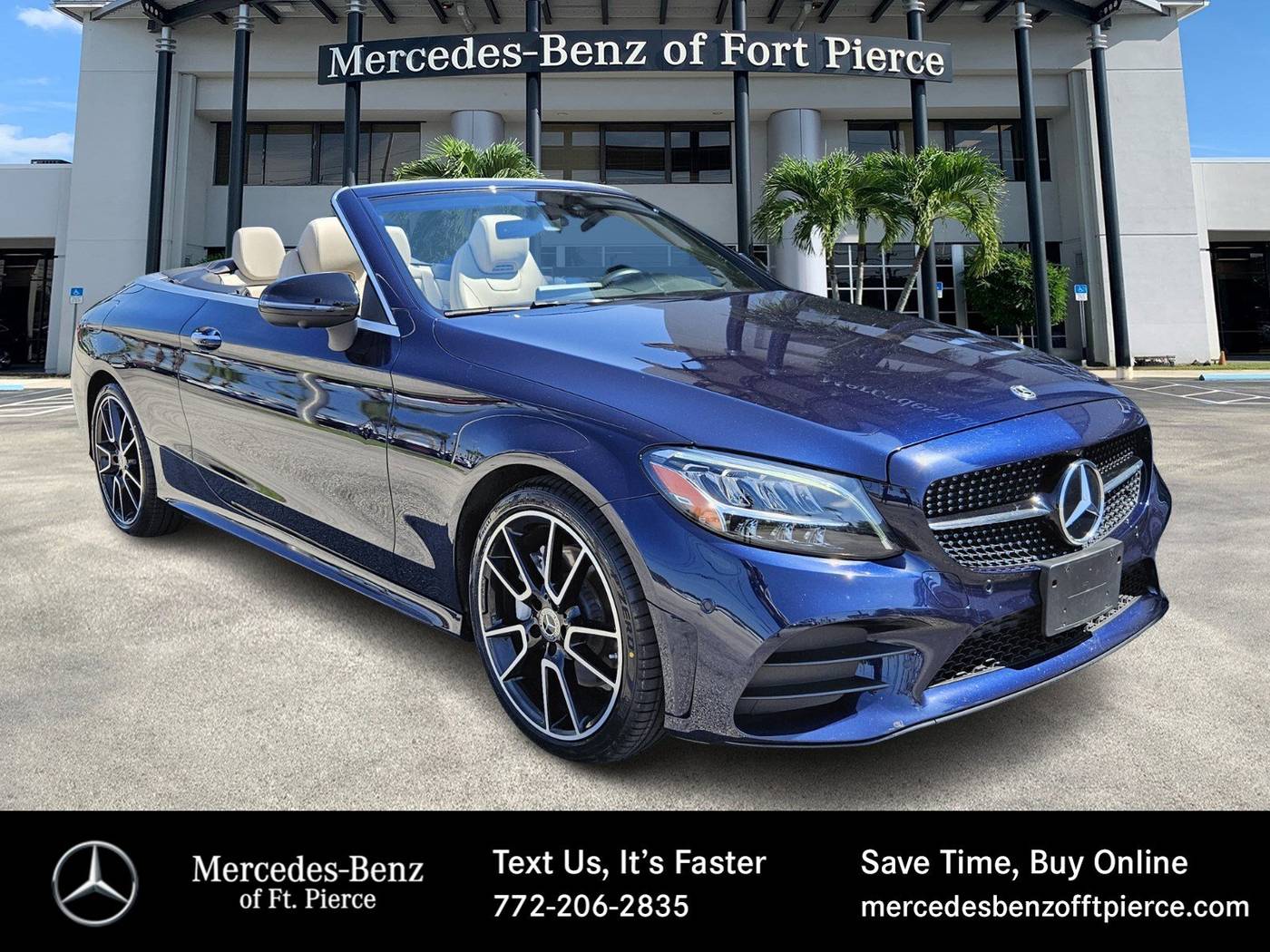 2021 Mercedes-Benz C-Class C 300 — Convertible — 38,013 mi — Fort Pierce, FL
