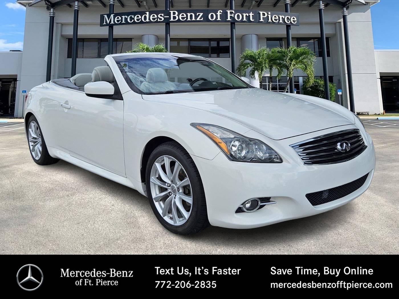 2013 INFINITI G G37 — Convertible — 70,550 mi — Fort Pierce, FL