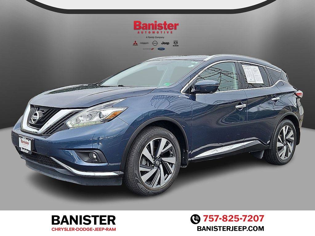 2018 Nissan Murano Platinum — SUV — 89,350 mi — Hampton, VA