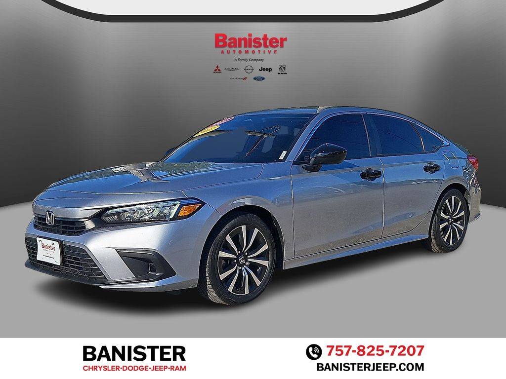 2022 Honda Civic EX — Sedan — 37,535 mi — Hampton, VA