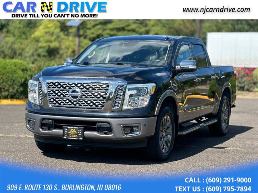 2017 Nissan Titan Platinum Reserve — Pickup Truck — 130,541 mi — Bordentown, NJ
