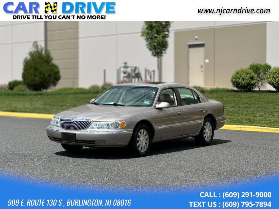 2002 Lincoln Continental Standard — Sedan — 85,854 mi — Bordentown, NJ