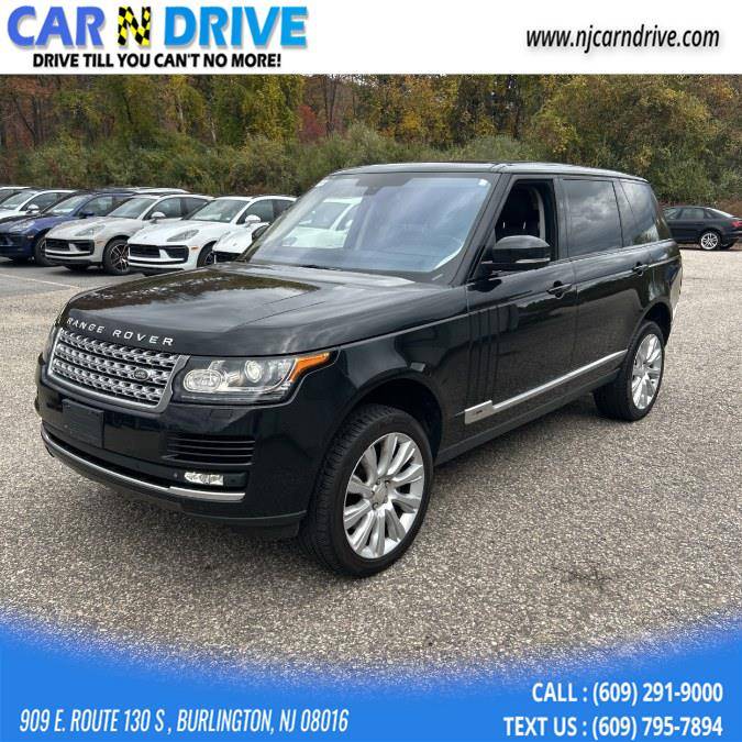 2015 Land Rover Range Rover Supercharged — SUV — 107,067 mi — Bordentown, NJ