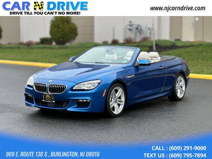 2018 BMW 6 Series 640i — Convertible — 69,261 mi — Bordentown, NJ
