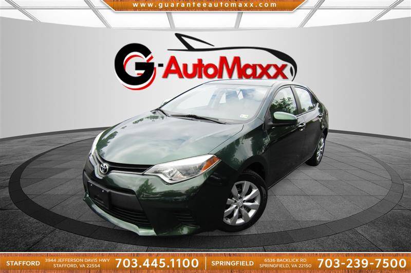 2014 Toyota Corolla LE — Sedan — 33,007 mi — Stafford, VA