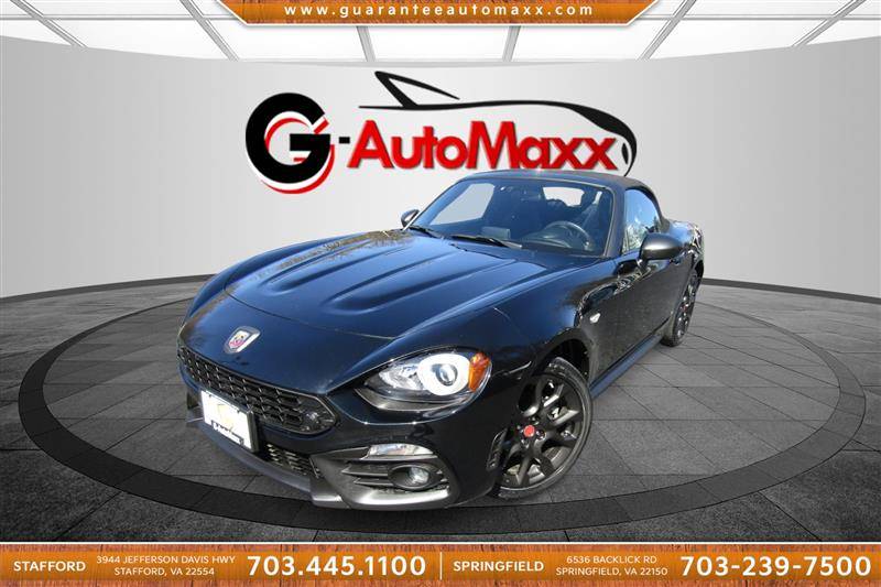2017 FIAT 124 Spider Elaborazione Abarth — Convertible — 8,920 mi — Stafford, VA
