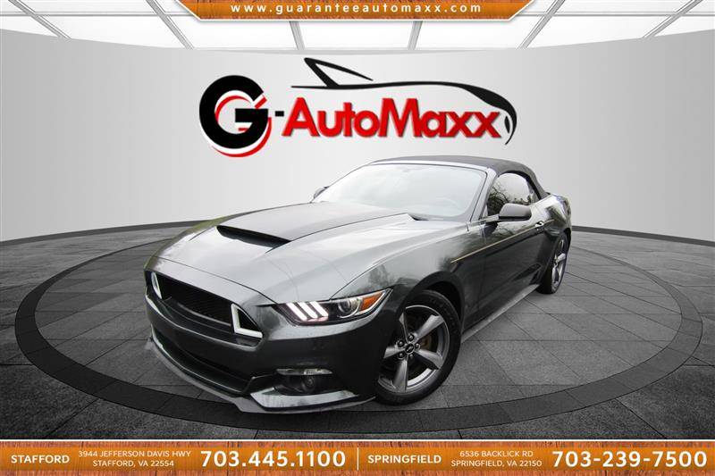 2015 Ford Mustang V6 — Convertible — 73,745 mi — Stafford, VA