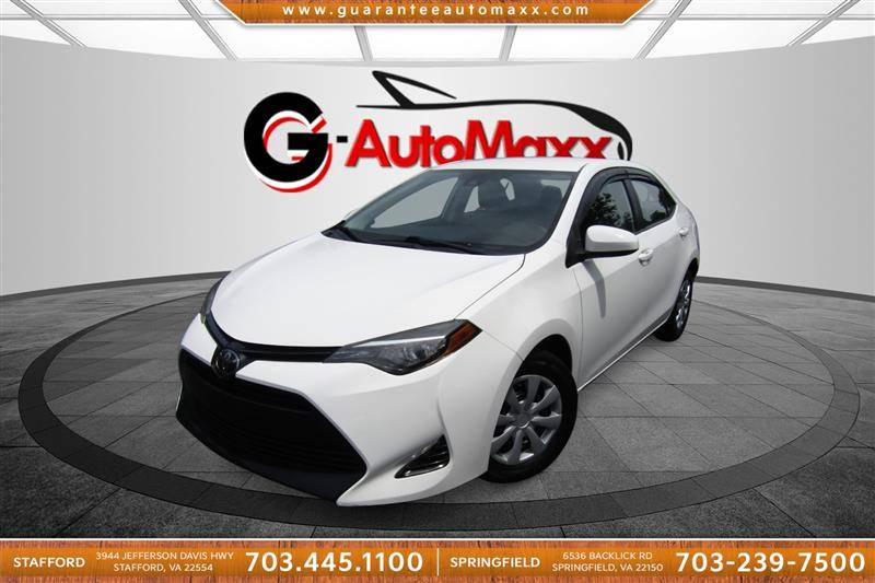 2019 Toyota Corolla LE — Sedan — 106,487 mi — Stafford, VA