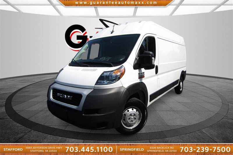 2022 Ram ProMaster Cargo Van 2500 — Cargo Van — 27,495 mi — Stafford, VA