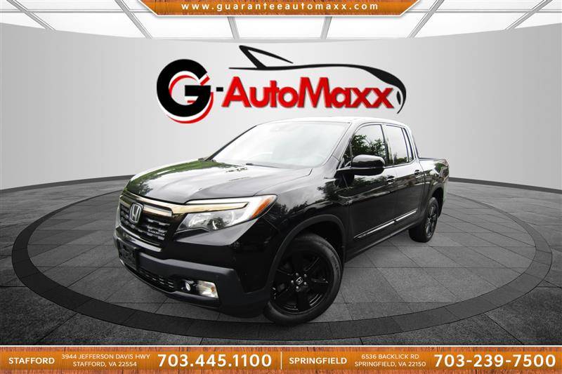 2017 Honda Ridgeline Black Edition — Pickup Truck — 135,281 mi — Stafford, VA