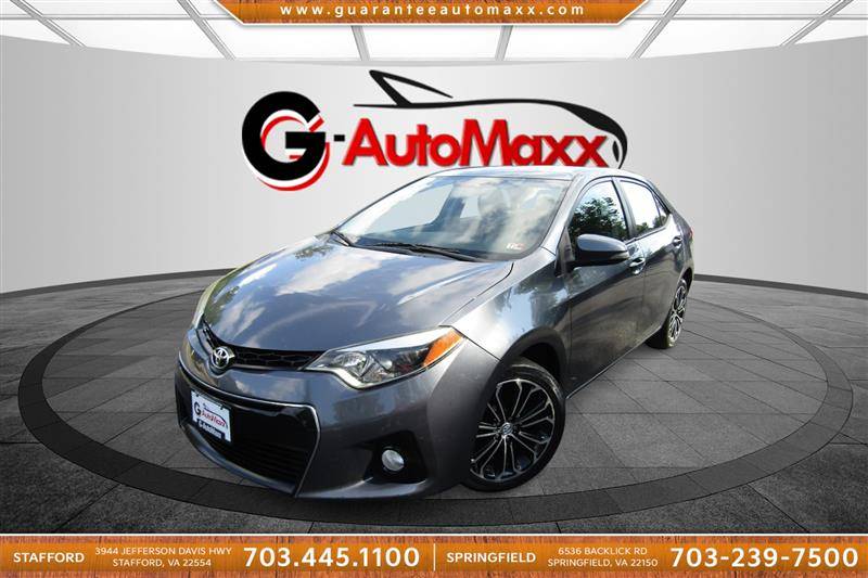 2014 Toyota Corolla S — Sedan — 109,634 mi — Stafford, VA
