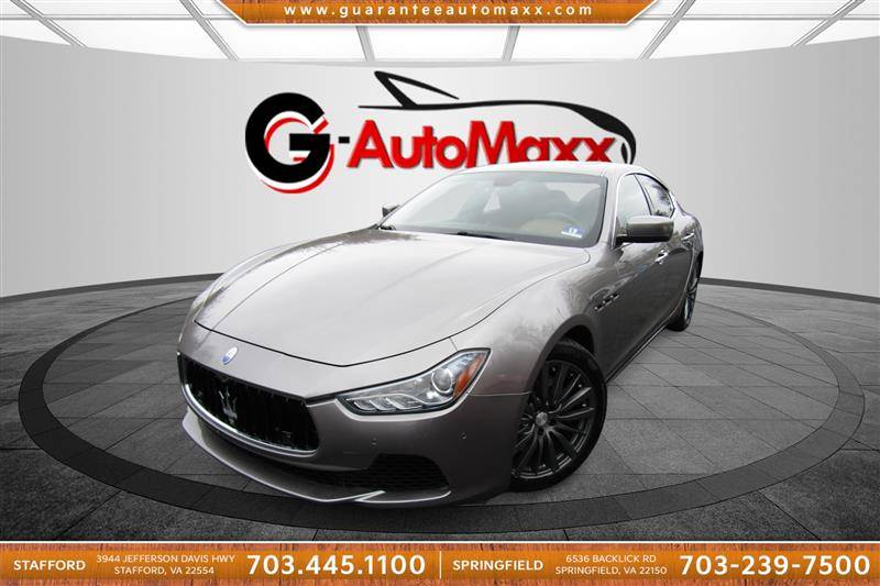 2015 Maserati Ghibli S Q4 — Sedan — 85,021 mi — Stafford, VA