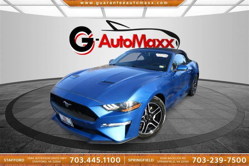 2018 Ford Mustang EcoBoost Premium — Convertible — 91,653 mi — Stafford, VA