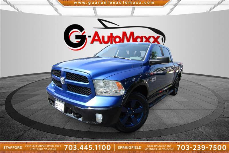2016 Ram 1500 Outdoorsman — Pickup Truck — 141,925 mi — Stafford, VA