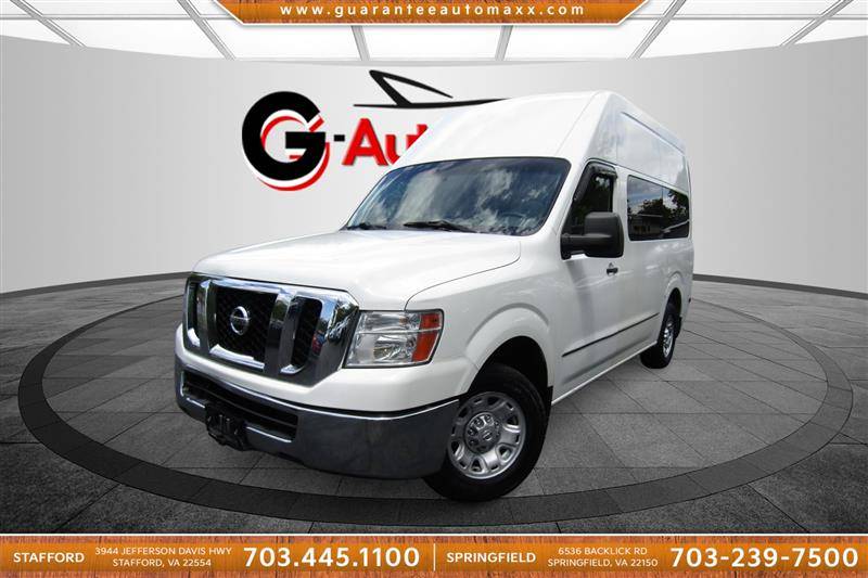 2013 Nissan NV Cargo NV2500 HD SV — Cargo Van — 122,698 mi — Stafford, VA
