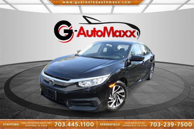 2016 Honda Civic EX — Sedan — 81,737 mi — Stafford, VA
