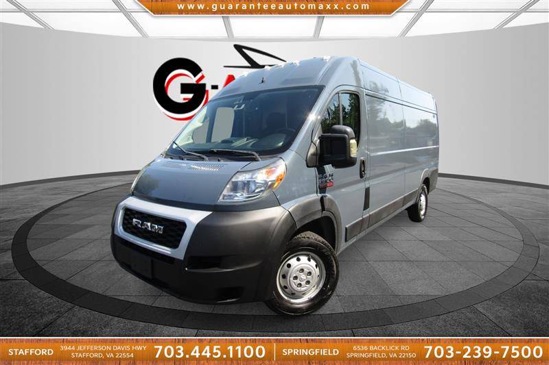 2019 Ram ProMaster Cargo Van 3500 — Cargo Van — 108,826 mi — Stafford, VA