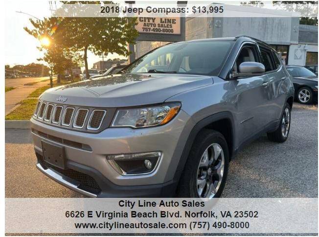 2018 Jeep Compass Limited — SUV — 97,227 mi — Norfolk, VA