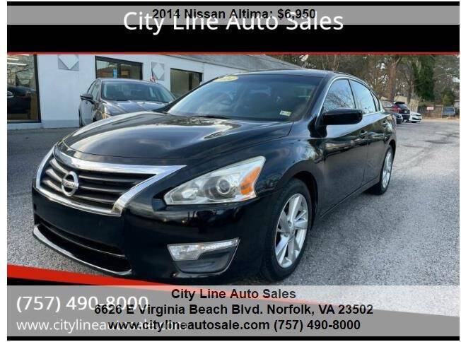 2014 Nissan Altima 2.5 — Sedan — 120,385 mi — Norfolk, VA