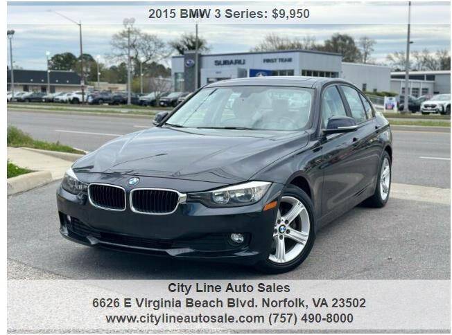 2015 BMW 3 Series 320i — Sedan — 115,866 mi — Norfolk, VA