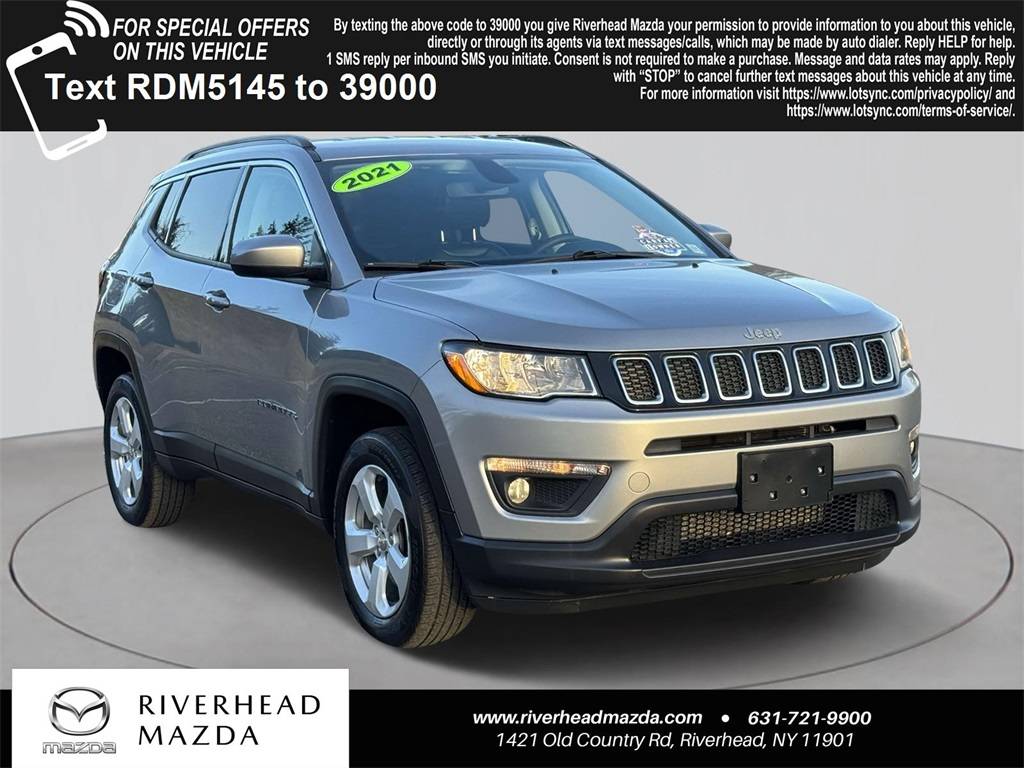 2021 Jeep Compass Latitude — SUV — 64,496 mi — Riverhead, NY