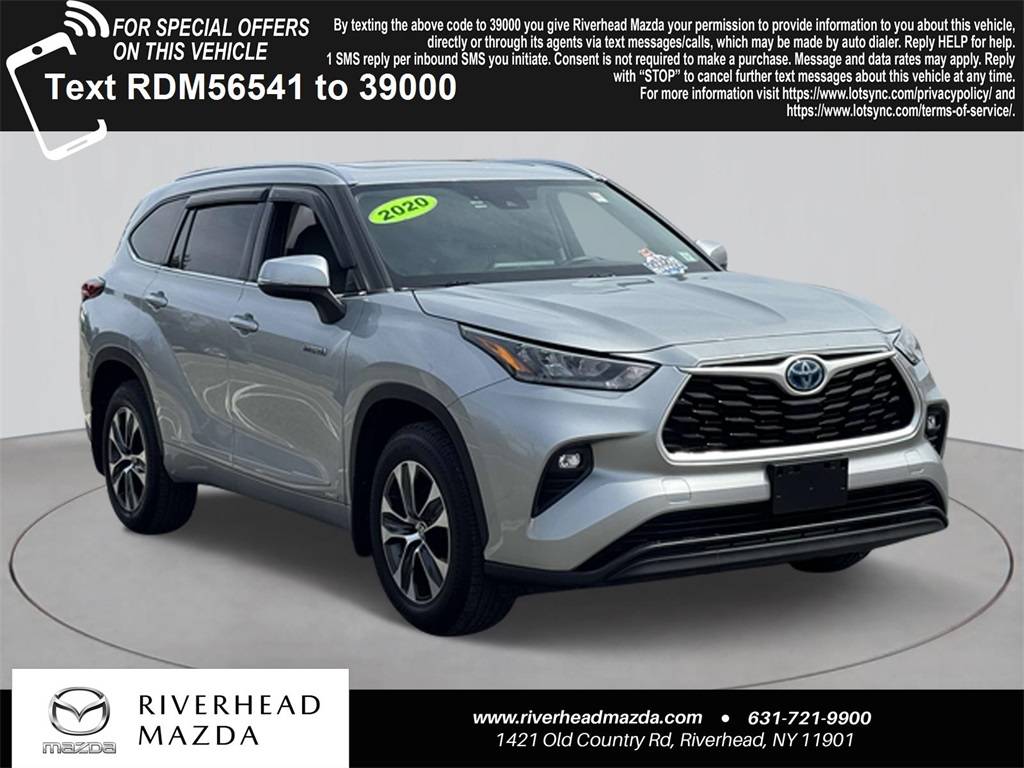 2020 Toyota Highlander Hybrid XLE — SUV — 61,262 mi — Riverhead, NY