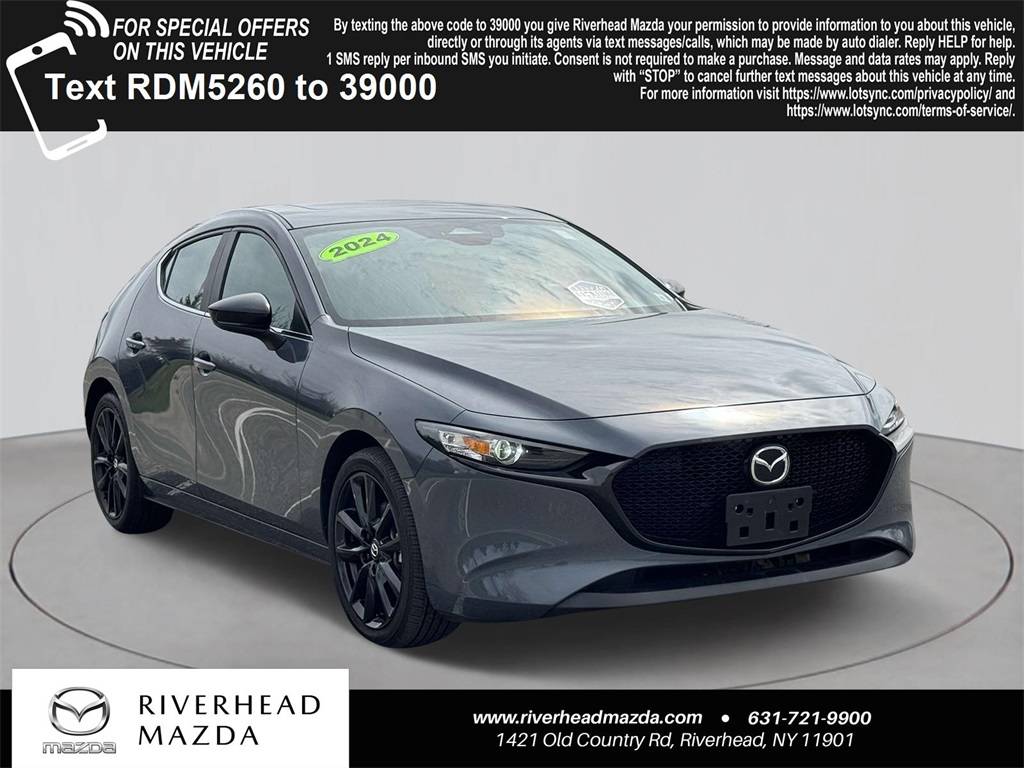 2024 Mazda Mazda3 Carbon Edition — Hatchback — 22,490 mi — Riverhead, NY